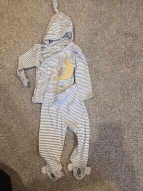 Koala Baby Koala-Themed Striped 2-Piece Set | 3-6 Months